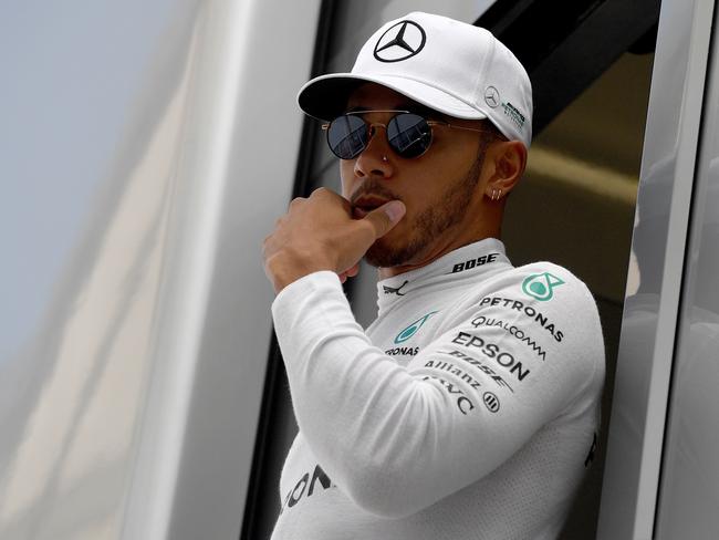 Lewis Hamilton has been forced to eat humble pie.