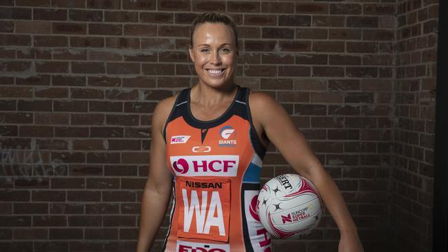 Giants netballer Kim Green. Pic: Narelle Spanger