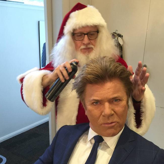 Richard Wilkins ... Christmas comes early! thanks Santa. Picture: Instagram