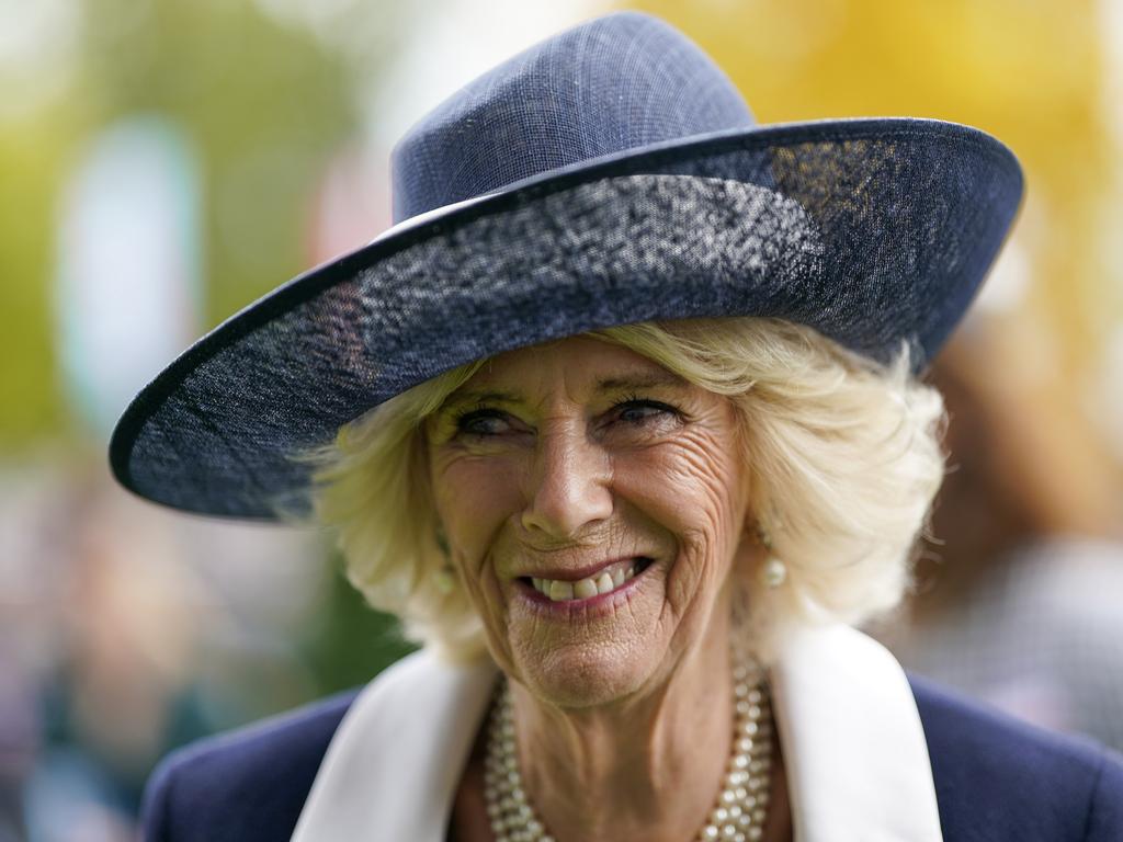 Camilla, Queen Consort at Ascot Racecourse, is believed to be spearheading the royal racing outfit. Picture: Alan Crowhurst/Getty Images