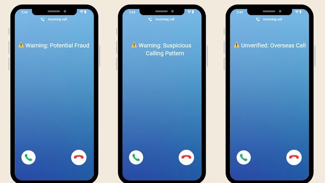 Telstra has released their new Telstra Scam Protect to help customers verify suspicious calls. Picture: Supplied.