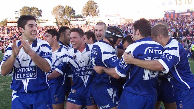 Canterbury Bulldogs were stripped of their competition points in 2002. Picture: Mark Evans.