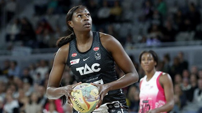 Shimona Nelson in action for Collingwood this year. Picture: Getty Images