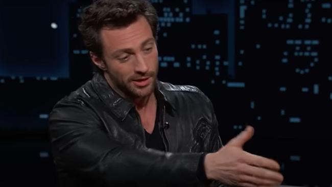 The actor told Jimmy Kimmel that all he got was a simple handshake from the Aussie.