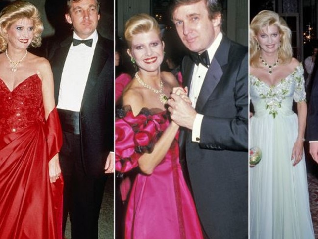 Ivana on Donald ... “I don’t think he’s feminist.” Picture: Getty.