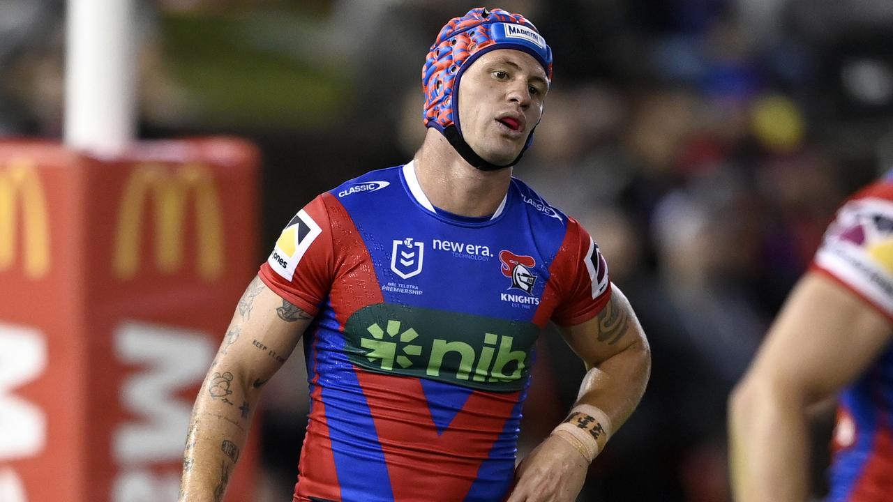 NRL 2024 RD06 Newcastle Knights v Sydney Roosters - Kalyn Ponga, injury NRL PHOTOS