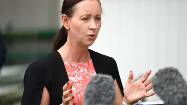 Health Minister Yvette D'Ath is asking Gold Coast locals and the state as a whole to come forward to get tested if they have symptoms. Picture: NCA NewsWire / Dan Peled