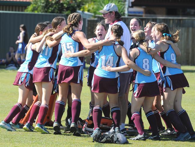 Orminston after the win.TAS Hockey final between Orminston V CHAC.Saturday June 12, 2021. Picture, John Gass