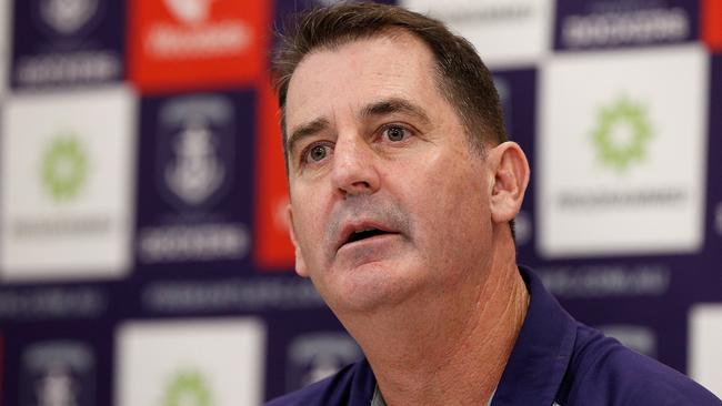 Depending on who you speak to in the media, Ross Lyon is either a thumbs up or a thumbs down. Picture: Getty Images