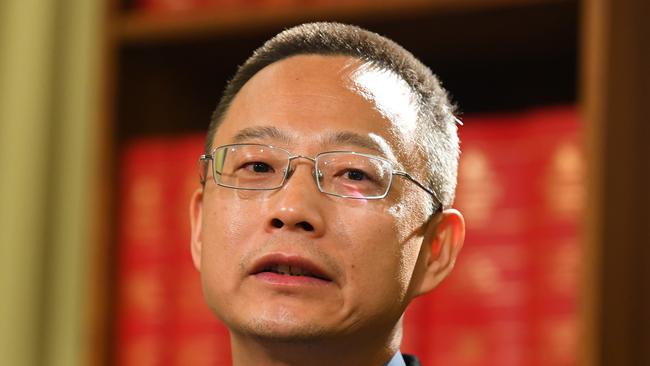 China’s Victorian consul-general Long Zhou. Picture: AAP