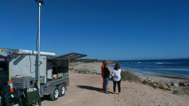 Police believe a 46-year-old Elliston man has died following a shark attack at Walkers Rock Beach near Elliston on the Eyre Peninsula. Picture: Andrew Brooks