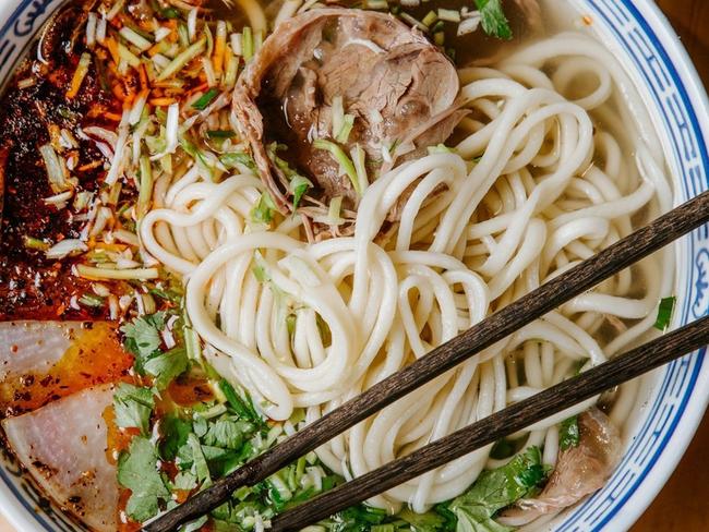 Mr Chen Beef Noodle in Haymarket, Sydney. Picture: Supplied. Source: https://www.facebook.com/mrchenbeefnoodles/photos/?ref=page_internal