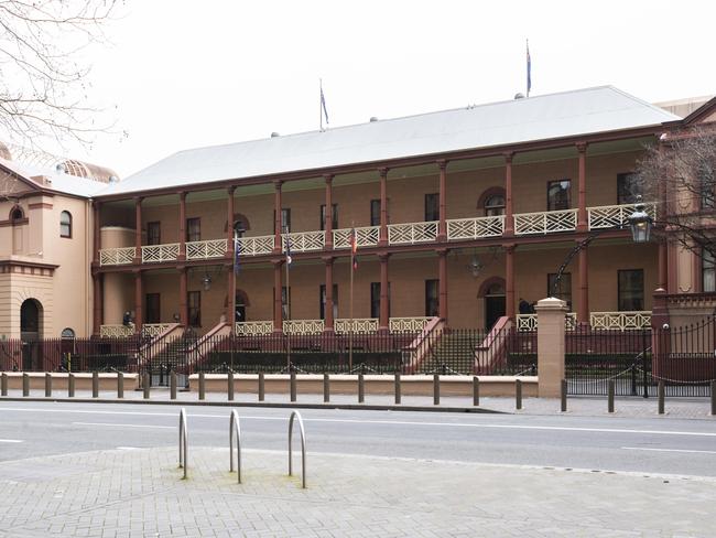 The report detailed multiple reports of miscounduct inside NSW Parliament. Picture: Monique Harmer