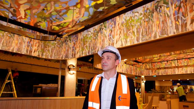 Eddie Paynter said the space will include a central public dining precinct. (AAP IMAGE / Angelo Velardo)