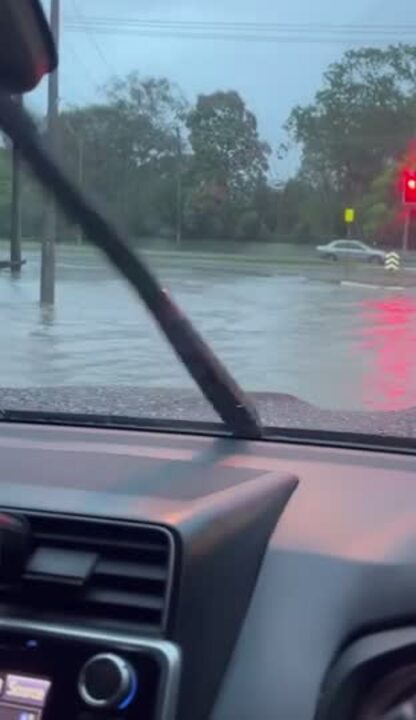 148mm overnight: Gold Coast roads flooded, more rain to come