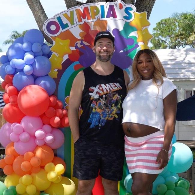 There was no sign of Meghan or Harry at Serena Williams' gender reveal party. Picture: Instagram/@serenawilliams