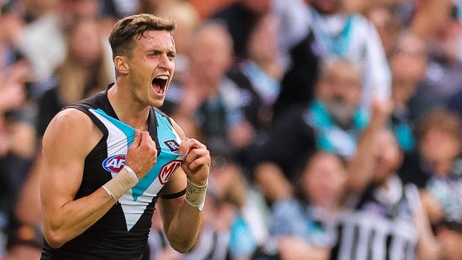 Orazio Fantasia’s fitness next season could be a key in deciding the Power’s 2023 fate. Picture: Getty Images