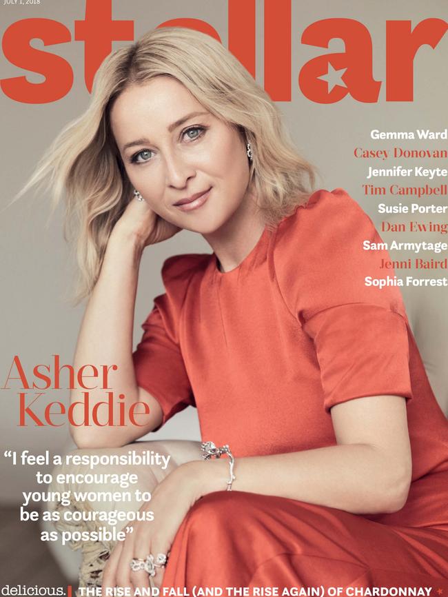 Asher Keddie is our cover star for this week’s issue of Stellar.