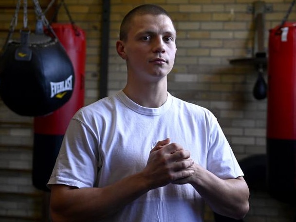 Nikita Tszyu at Tszyu Fight Club in Rockdale, last August. Picture: No Limit Boxing/Gregg Porteous