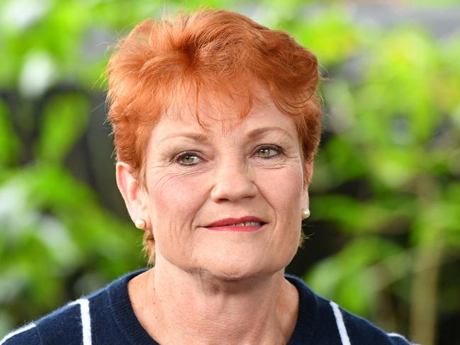 One Nation leader Pauline Hanson spent more than two months in jail before she successfully appealed her electoral fraud sentence. Picture: AAP Image/Darren England