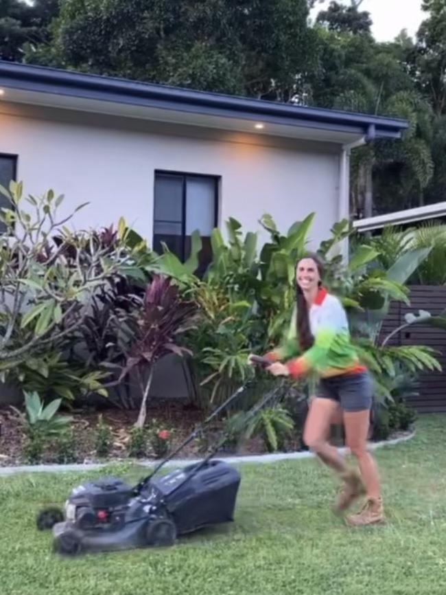 Ms Bedford is a horticulturist at a Whitsunday nursery. Picture: Contributed