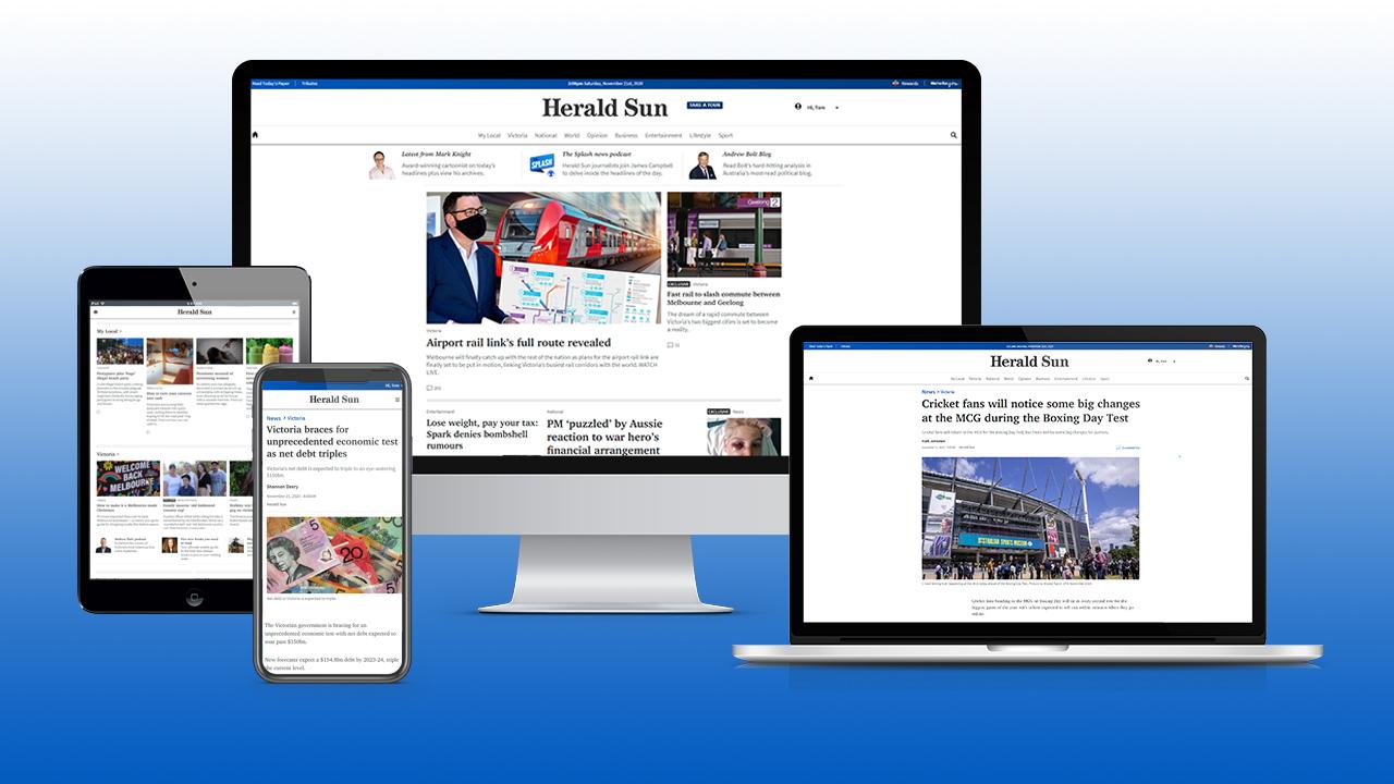 Herald Sun new look website: User guide to all the changes | Herald Sun