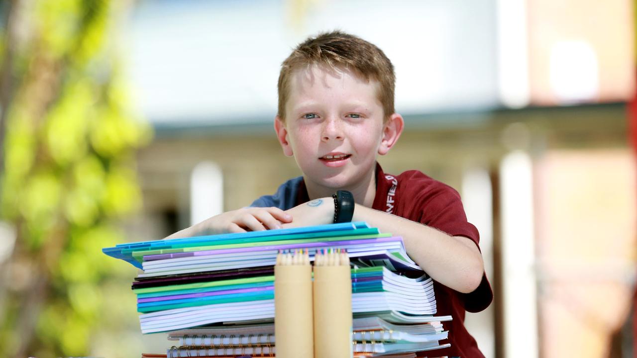 Mayfield State School stationery drive for Stanthorpe drought relief ...