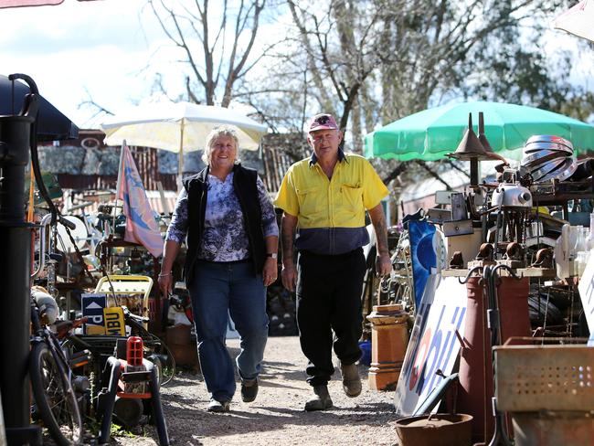 The couple have been collecting rare pieces for over 30 years.