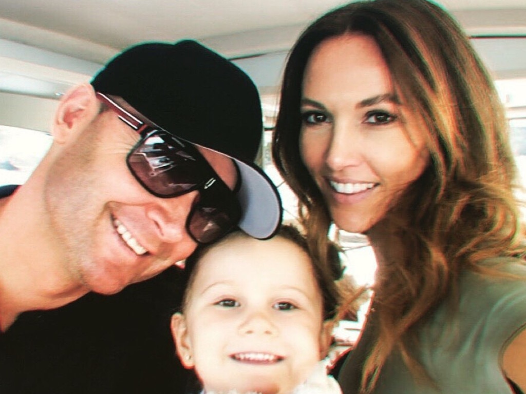 Kyly and Michael with their daughter Kelsey-Lee.