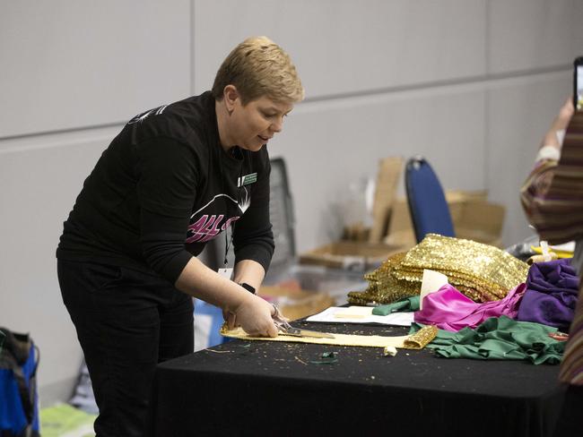Behind the scenes at Creative Generation Rockeisteddford 2022. Picture: Nigel Hallett