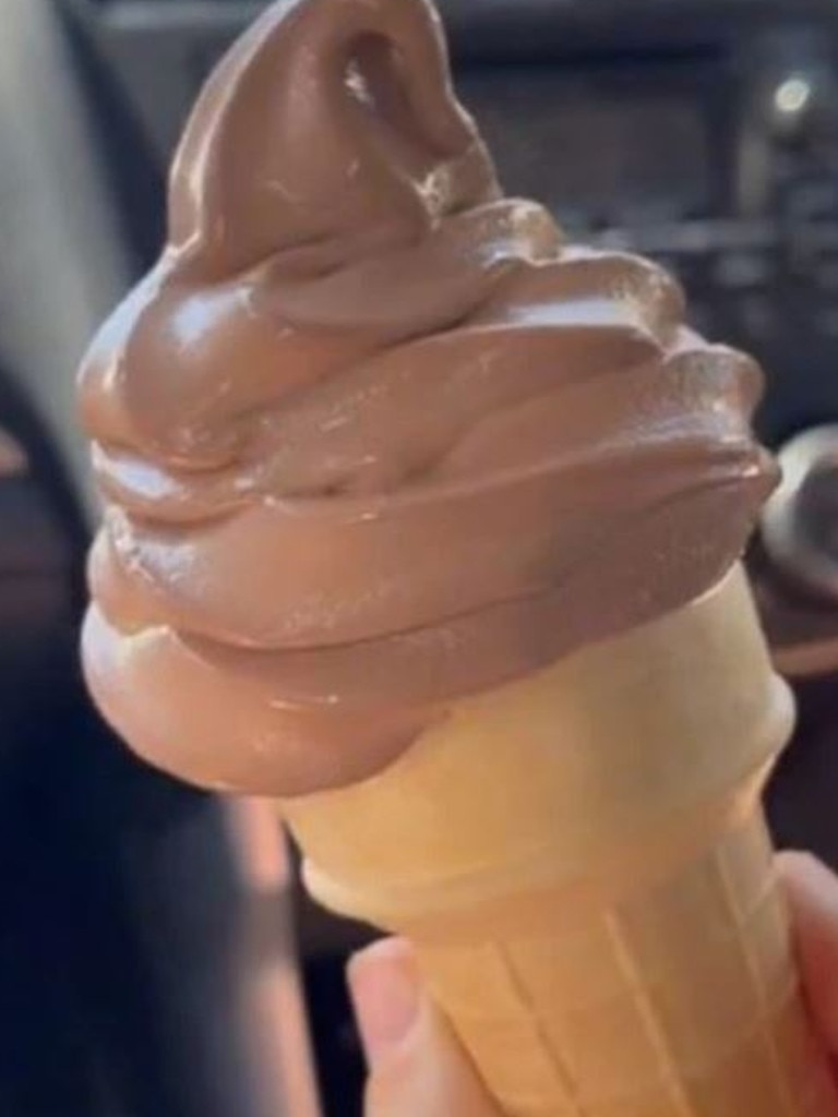 McDonald’s Australia has discounted chocolate soft serves for one day only. Picture: TikTok