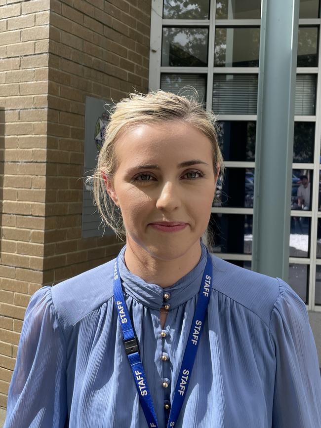 First Constable Courtney Rudd of the Moonee Valley Crime Investigation Unit. Picture: Liam Beatty.