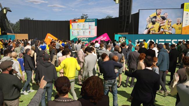 Enjoy the football at the FIFA Fan Festival at Tumbalong Park. Picture: Supplied