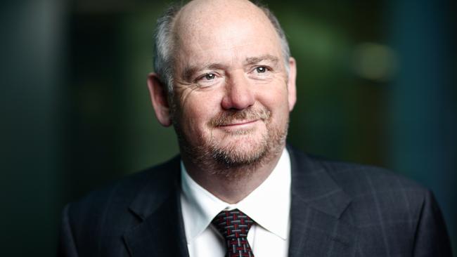 Richard Cousins, chief executive officer of Compass Group Plc, poses for a photograph following a Bloomberg Television interview in London, U.K., on Wednesday, May 11, 2016. Compass Group provides catering and support services in countries throughout the world. Photographer: Simon Dawson/Bloomberg via Getty Images