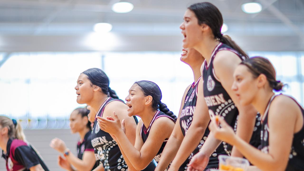 Marsden defeated John Paul College to claim the bronze medal in the Championship division at the Basketball Australia School Championships. Picture: Taylor Earnshaw