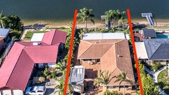 Mermaid Beach, backing on to the canal, now that's a million-dollar home.