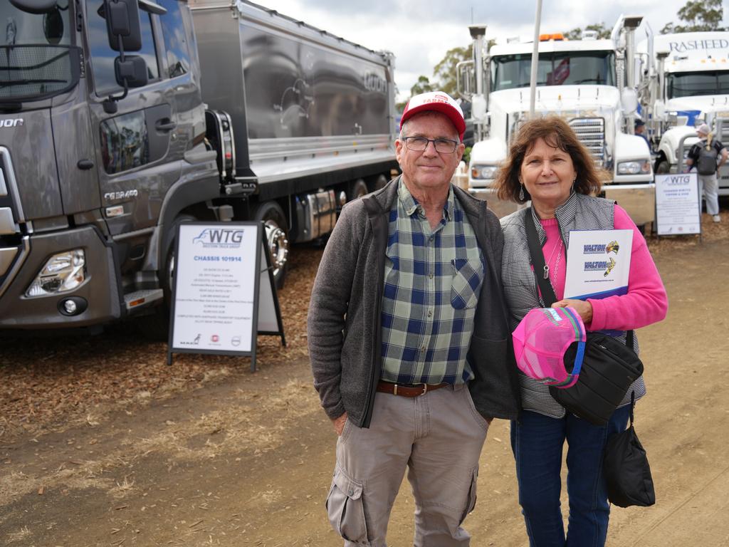 Andrew and Joyce at Farm Fest 2025