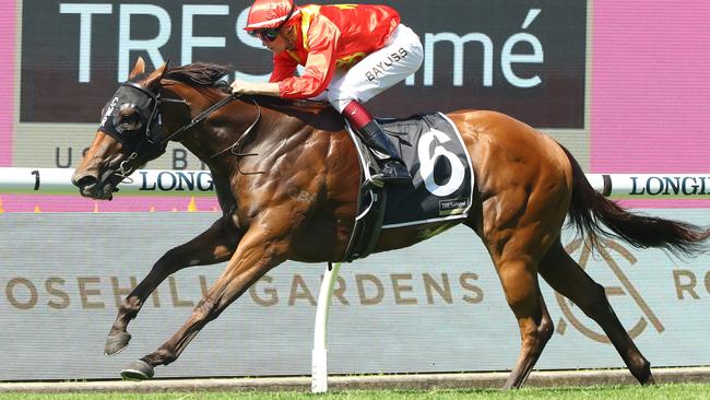 Former smart two-year-old Steel City can make a winning return to racing at Flemington. Picture: Getty Images.