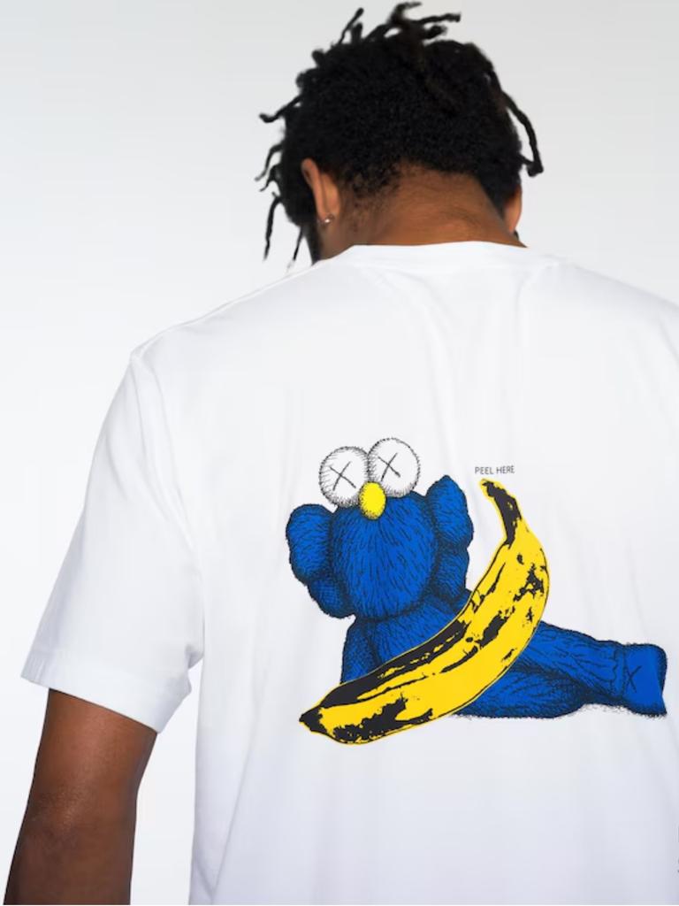 KAWS + Warhol T-shirt. Picture: Uniqlo