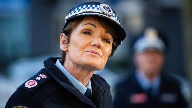 NSW Police Commissioner Karen Webb. Picture: Christian Gilles