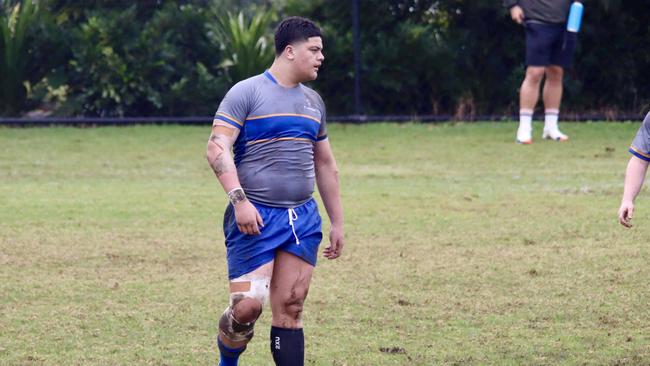 15-year-old Sio Kite has been impressive for Churchie this season and is the biggest bopper contesting the GPS First XV rugby premiership.