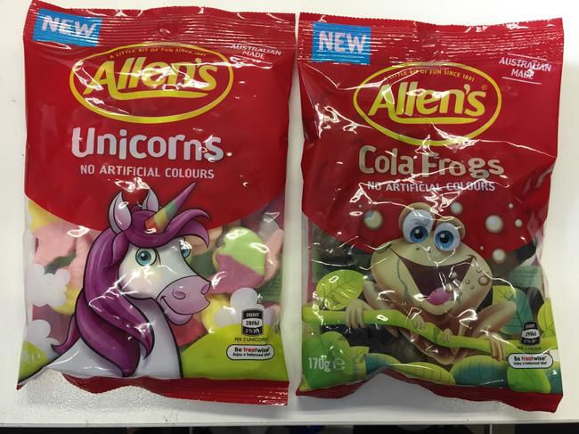 Unicorns lost out to Cola frogs. Picture: Supplied