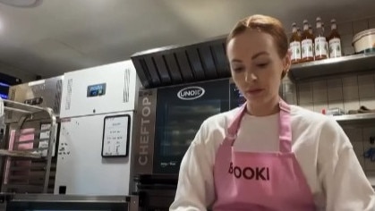 Aussie baker Brooke Bellamy returns to social media.
