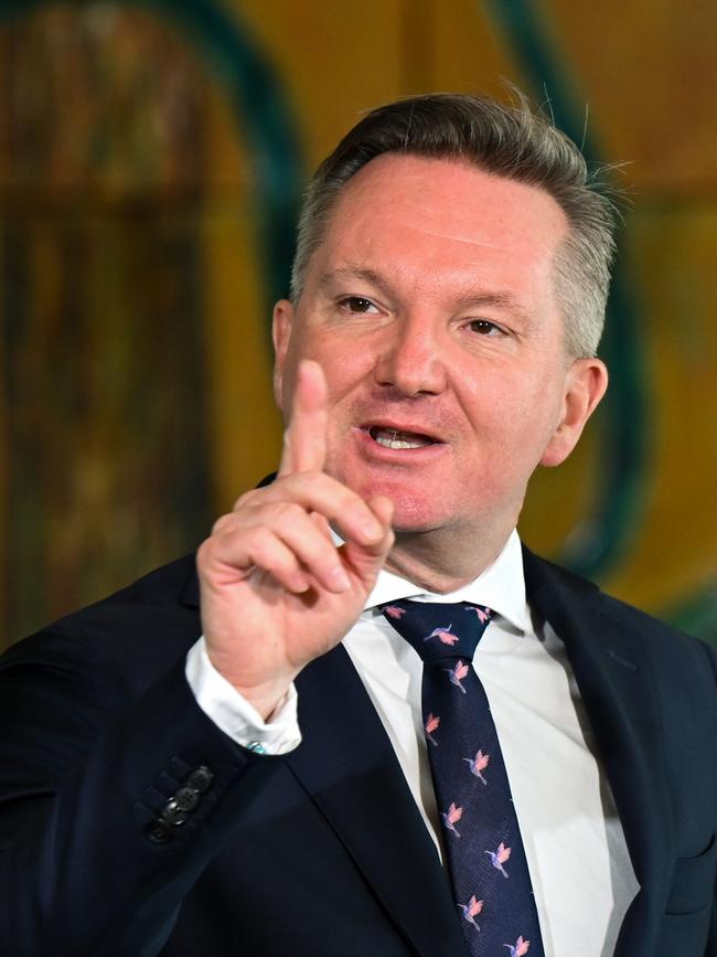 Energy Minister Chris Bowen. Picture: AAP