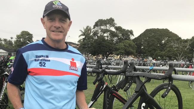 Redland City Councillor Peter Mitchell is in Port Macquarie for Ironman 2019