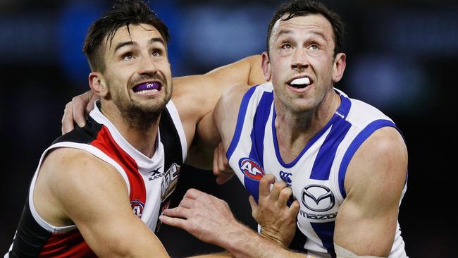 Todd Goldstein will stay at North Melbourne. Picture: Getty Images