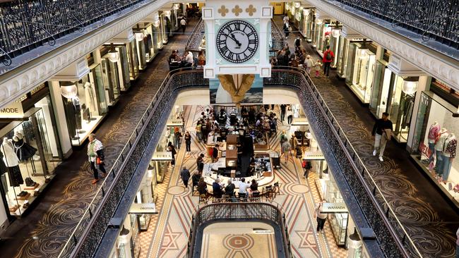 Retail spending growth has stalled in 2024 as cost-of-living pressures and higher interest rates hit household budgets. Picture: NCA NewsWire / Damian Shaw