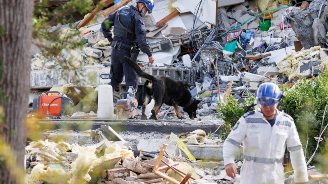 Young nurse trapped amongst rubble of a townhouse which exploded on ...