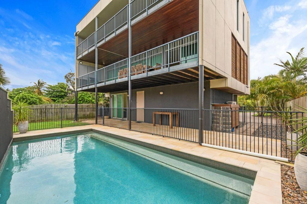 101 Todd Avenue is on three levels with four bedrooms, two bathroom and a in-ground saltwater pool with a water feature. The home will go to auction next month. Picture: Alicia Harvey Real Property