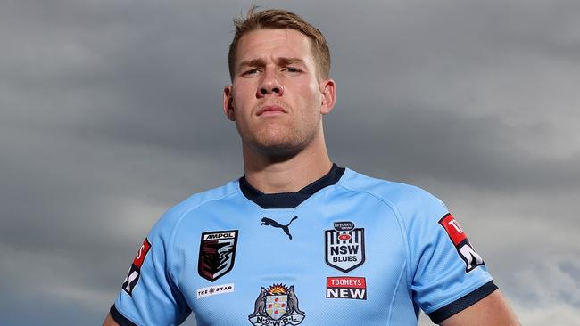 The Blues will make use of Matt Burton’s booming kicking game in Origin II. Picture: Paul Kane/Getty Images